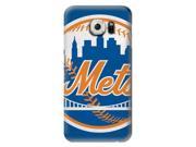 MLB Hard Case For Samsung Galaxy S7 Edge Large Vintage Mets Design Protective Phone S7 Edge Covers Fashion Samsung Cell Accessories