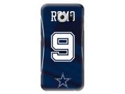 NFL Hard Case For Samsung Galaxy S7 Edge Tony Romo Dallas Cowboys Design Protective Phone S7 Edge Covers Fashion Samsung Cell Accessories