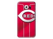 MLB Hard Case For Samsung Galaxy S7 Edge Cincinnati Reds Design Protective Phone S7 Edge Covers Fashion Samsung Cell Accessories