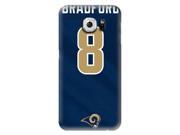 NFL Hard Case For Samsung Galaxy S7 Edge Sam Bradford St. Louis Rams Design Protective Phone S7 Edge Covers Fashion Samsung Cell Accessories