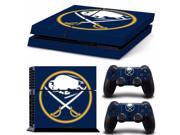 NHL Buffalo Sabres PS4 Skin Sticker Decal Vinyl For Sony PS4 PlayStation 4 Console and 2 Controller Stickers