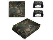 Removable Vinyl pattern Skin Sticker For PlayStation 4 Pro PS4 Pro 2Pcs Sticker Controller Cover Decals Protector Camouflage