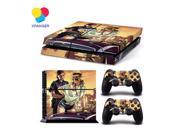 Game Console Wireless Controller Joystcik Skin Decal Sticker For Sony PS4 For Playstation 4 Sticker GTA V Vinyl Paster Tags