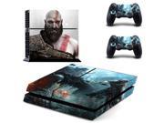 Vinly Decal Skin of GOD OF WAR Game PS4 Skin For Sony Playstation 4 PS4 Console protection film and Cover Decals Of 2 Controller