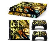 Dragon Ball Sun Goku play 4 Vinyl Decal Skin Stickers For play station 4 Console PS4 Games 2Pcs Stickers For ps4 accessories