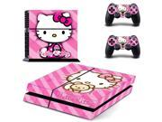 Hello Kitty Skin Sticker Decal for Playstation 4 PS4 Console 2 Controller skins