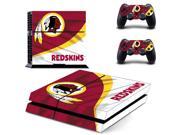 NFL Washington Redskins PS4 Skin Sticker Decal For Sony PS4 PlayStation 4 Console and 2 Controllers Stickers