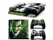 Joker and Batman sticker for ps4 accessories PVC vinyl cover for Sony Playstation 4 console and dualshock 4 skin