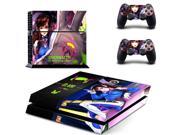 for overwatch PS4 Skin Sticker For Sony Playstation 4 Console protection film Cover Decals Of 2 Controller