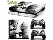 The Joker VS Batman sticker for play station 4 PVC vinyl cover decal for ps4 console and dualshock 4 skin for ps4 games