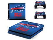 NFL Buffalo Bills PS4 Skin Sticker Decal Vinyl For Sony PS4 PlayStation 4 Console and 2 Controller Stickers
