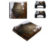 Destiny PS4 Slim Skin Stickers Wrap for Sony PlayStation 4 Slim Console and 2 Controllers Decorative Skins
