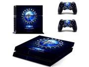 Stark Winter is Coming Decal Skin Stickers For Sony Playstation 4 PS4 Console 2 Pcs Stickers For PS4 Controller