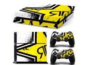 PS4 Color Stickers a Variety of Styles Matte PVC Material Waterproof Scratch Resistant Collision Avoidance