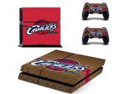 NBA Cleveland Cavaliers PS4 Skin Sticker Decal Vinyl For Sony PS4 PlayStation 4 Console and 2 Controller Stickers