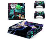 Latest Mob Psycho 100 Game Cover Design Skin Sticker for Sony PS4 PlayStation 4 2 controller Skins Stickers
