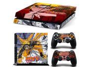 NARUTO 1345 Vinyl Decal PS4 Skin Stickers for Sony PlayStation 4 Console and 2 Controllers Decorative Skins