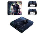 PS4 Slim Skin For Playstaion 4 PS4 Slim Stickers 2Pcs Controller Full Body Protective Skins Vinyl Decal Uncharted 4