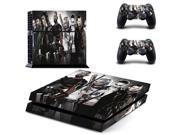 DC Suicide Squad Film PS4 Skin Sticker Decal Vinyl For Sony PS4 PlayStation 4 Console and 2 Controller Stickers