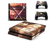 Sword Art Online PS4 Skin Sticker for Sony Playstation 4 Console and 2 Controller Skins