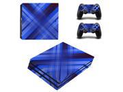 Color Line Series Vinyl Game Protective Skin Sticker For Playstation 4 Pro Decal Cover Sticker For PS4 Pro Console 2 Controller