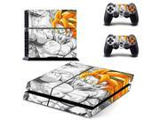Dragon Ball Z Decal Skin Ps4 console Cover For Playstaion 4 Console PS4 Skin Stickers 2Pcs Controller Protective Skins