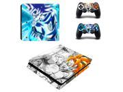 Dragon Ball Z Vegeta Vinyl Decal For Playstation 4 Slim Console and Controller Vinyl Skins Sticker For PS4 Silm Protective Skin