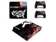 Battlefield 1 Dead Decal PS4 Slim Skin For Playstaion 4 Console PS4 Slim Skin Stickers 2Pcs Controller Protective Skins