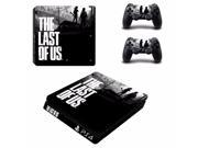 The last of us Ps4 Slim Skin Stickers For Playstation 4 Slim PS4 Slim Console 2 Pcs Vinyl decal Skin Stickers for Controller