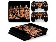 Vinyl Decal Protective Skin Sticker for Sony PlayStation 4 PS4 Pro Console And Controllers Sexy Girl Style TN P4Pro 0120