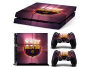 famous football club fcbe skin sticker for PS4 console and two controllers skin sticker decals covers TN PS4 10030