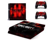 Call Of Duty Black OPS III PS4 Console Skin Stickers For Sony Remote Wireless Controllers Skins PS 4 Console Stickers