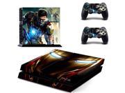 PS4 Skin Decal Sticker For PlayStation4 Console and 2 controller skins CIVIL WAR