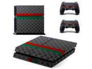 customs PS4 Skin Sticker For Sony Playstation 4 Console protection film Cover Decals Of 2 Controller
