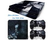 Joker Batman PVC Decals Cover Vinyl Skins Stickers for PS4 Slim Console and Controller