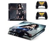 DC Wonder Woman PS4 Skin Sticker Decal Vinyl For Sony PS4 PlayStation 4 Console and 2 Controller Stickers