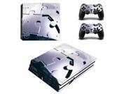 Cool Design Sticker Cover Wrap Protector Skin For Sony Playstation 4 Pro Console 2PCS Controller Skin Decal For PS4 Pro