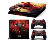 Hot Spiderman design skin sticker for PS4 Skin Cover for ps4 Console and Controllers vinyl decal for playstation 4 skin sticker