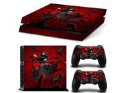 NARUTO Uchiha Itachi Protective Decor Skin Sticker for SONY Playstation 4 Decal Stickers for PS 4 PS4 Cool