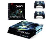 Game Dishonored 2 Cover Design Protective Skin Sticker for Sony PS4 PlayStation 4 2 controller Skins Stickers