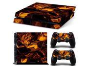 Dragon Ball Vegeta Vinyl Decal PS4 Skin Stickers Wrap for Sony PlayStation 4 Console and 2 Controllers Decorative Skins