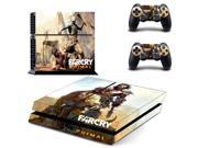 Far Cry Primal PS4 Skin Sticker Decal Vinyl For Sony PS4 PlayStation 4 Console and 2 Controller Stickers