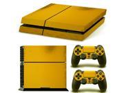 Pro Gamer Chrome Gold Skins For Sony Playstation 4 Controller Decal Sticker For PS4 Console Game Accessories