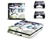 Cristiano Ronaldo PS4 Skin Sticker Decal Vinyl For Sony PS4 PlayStation 4 Console and 2 Controllers Stickers