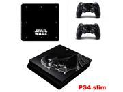 Star Wars Black Knight For PS4 Slim Sticker For Sony Playstation 4 Slim Console 2 controller Skin Sticker For PS4 S Skin