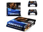PS4 Didier Drogba Skin Sticker Decals Designed for PlayStation4 Console and 2 controller skins