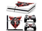 Batman VS Superman sticker for playstation 4 PVC vinyl cover for ps4 console and dualshock 4 skin for ps4 sticker