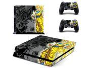 Colorskin For Ps4 Dragon Ball Z Decal Colorskin Ps4 console Cover For Sony Playstaion 4 Console PS4 Skin Sticker 2Pcs Controller