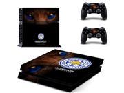 Leicester City Football Team PS4 Skin Sticker Decal Vinyl For Sony PS4 PlayStation 4 Console and 2 Controller Stickers