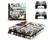 Grand Theft Auto GTA Play 4 PS4 Skin 1 Set Skins For play station 4 Sticker Decal Cover 2 Controller Sticker ps4 accessories